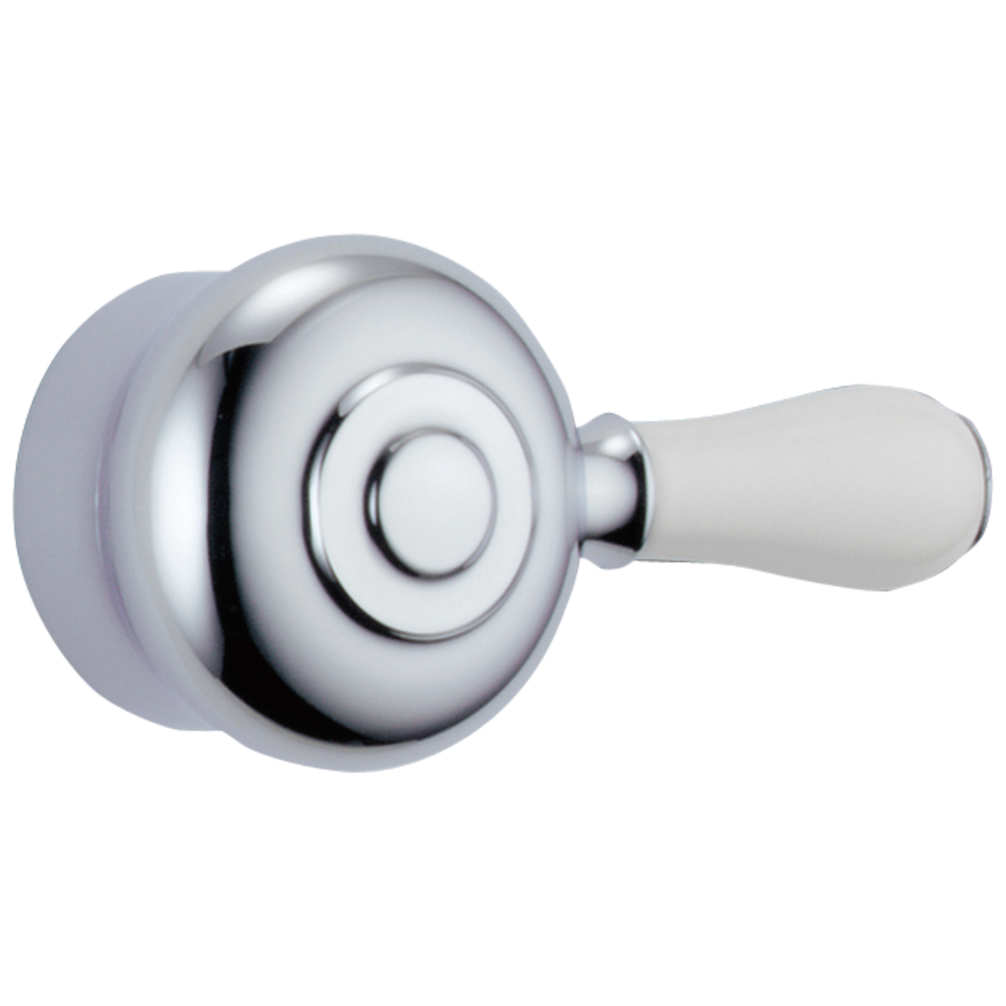 Delta Leland H777SS Porcelain Handle Kit - Tub & Shower