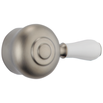 Delta Leland H777SS Porcelain Handle Kit - Tub & Shower
