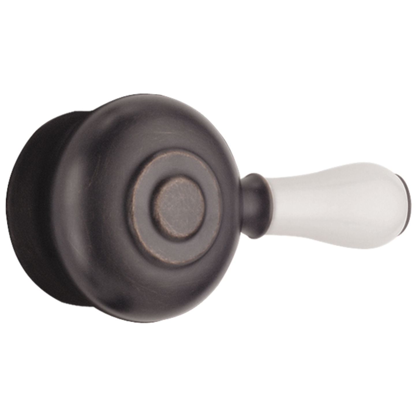 Delta Leland H777SS Porcelain Handle Kit - Tub & Shower