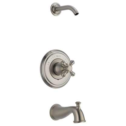 Delta Cassidy H795SS Metal Cross Handle Kit - 14 Series