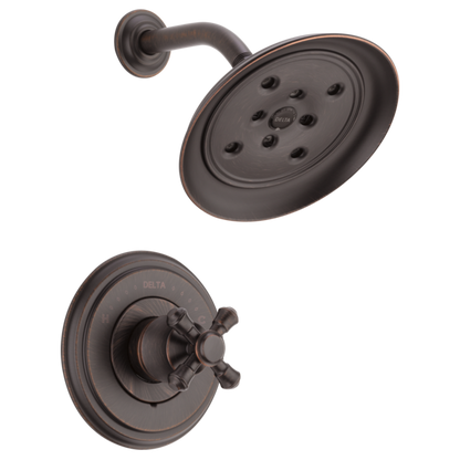 Delta Cassidy H795SS Metal Cross Handle Kit - 14 Series