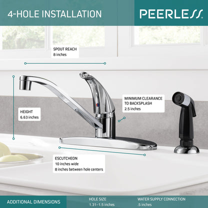 Peerless Core P115LF Single Handle Kitchen Faucet