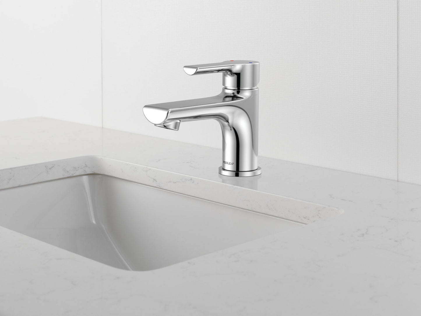 Peerless Flute P1512LF Single Top Handle Lavatory Faucet