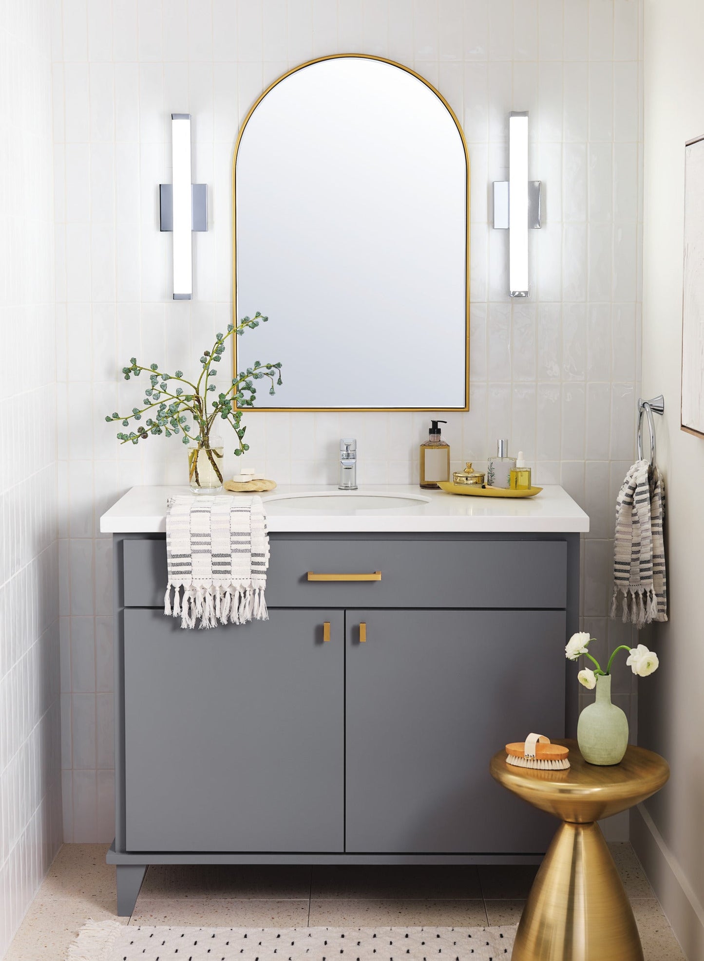 Peerless Flute P1512LF Single Top Handle Lavatory Faucet