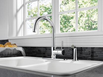 Peerless Precept P199152LF Single Handle Kitchen Faucet with Spray