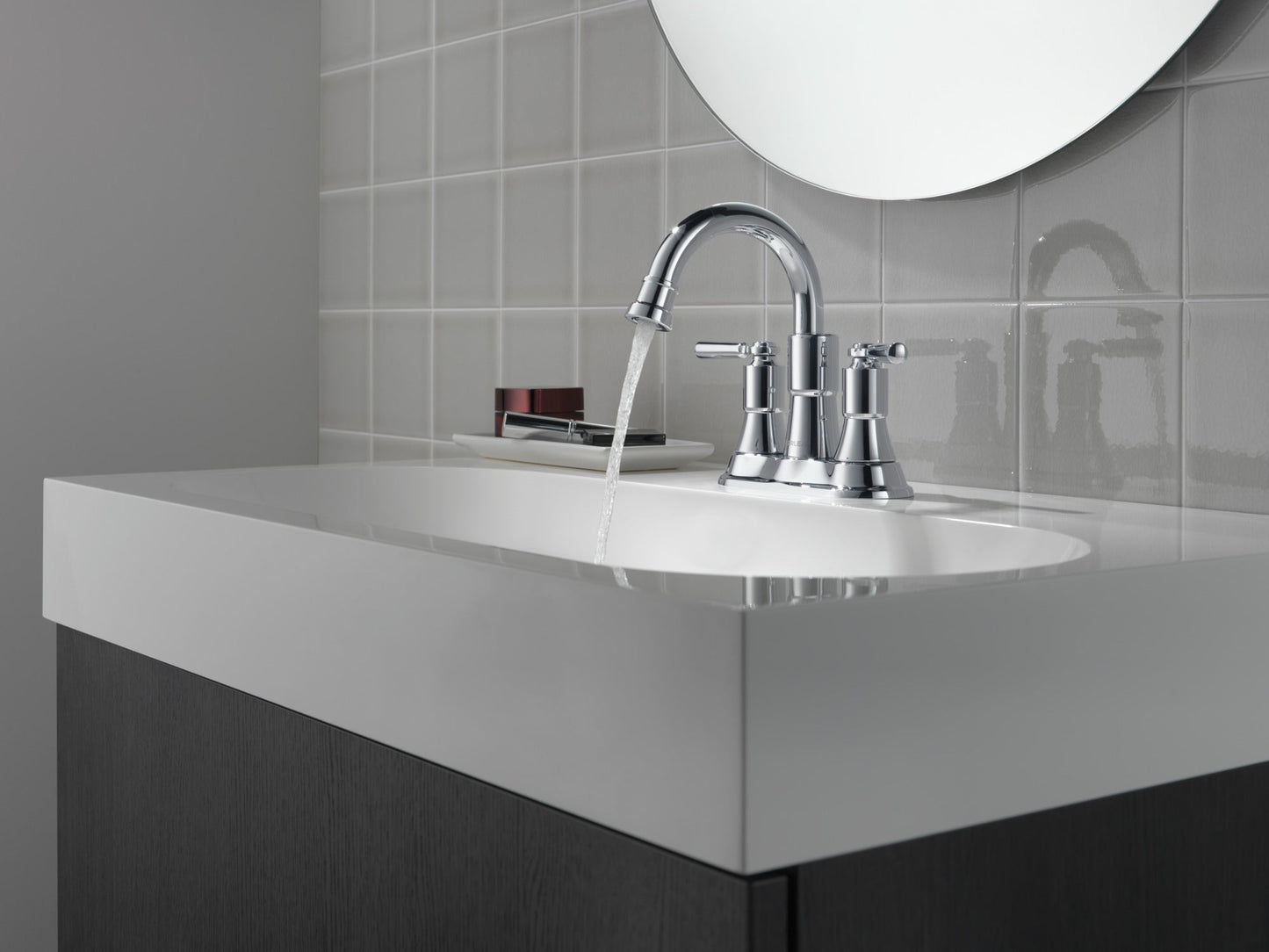 Peerless Westchester P2523LF Two-Handle Centerset Bathroom Faucet
