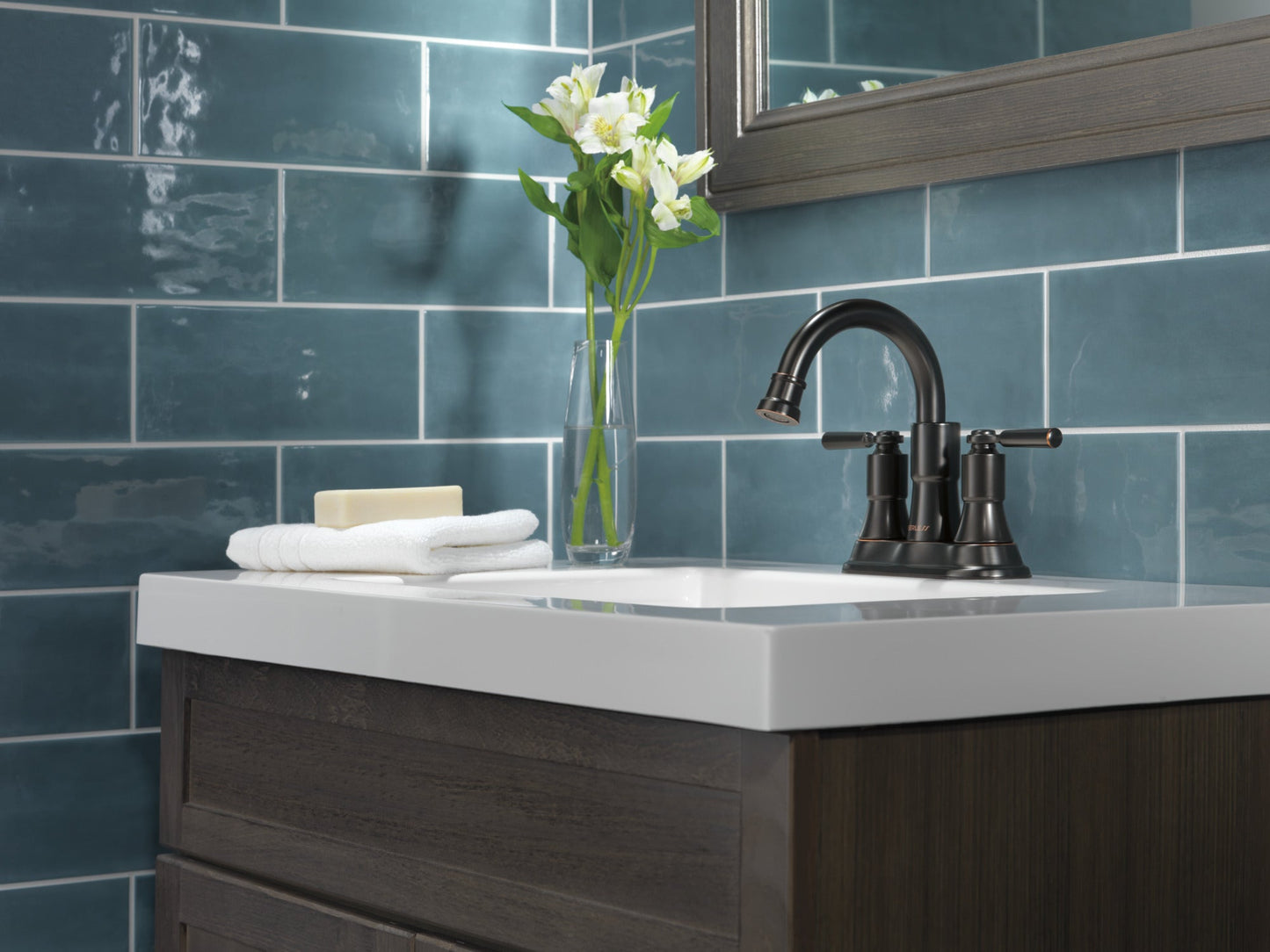 Peerless Westchester P2523LF Two-Handle Centerset Bathroom Faucet