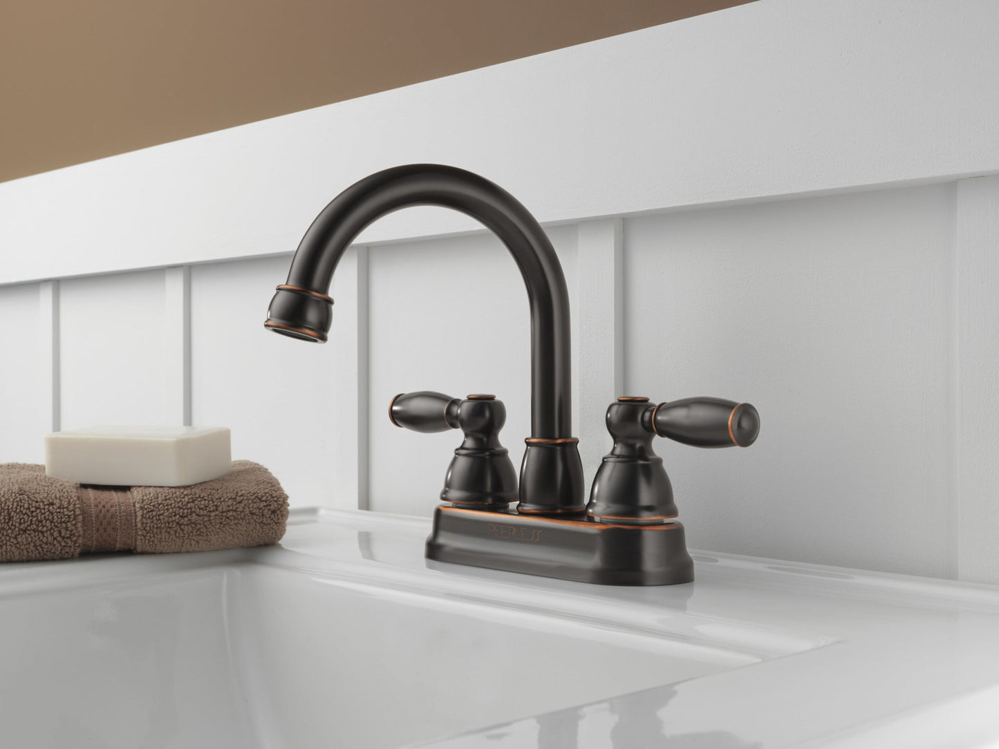 Peerless Claymore P299685LF Two Handle Bathroom Faucet