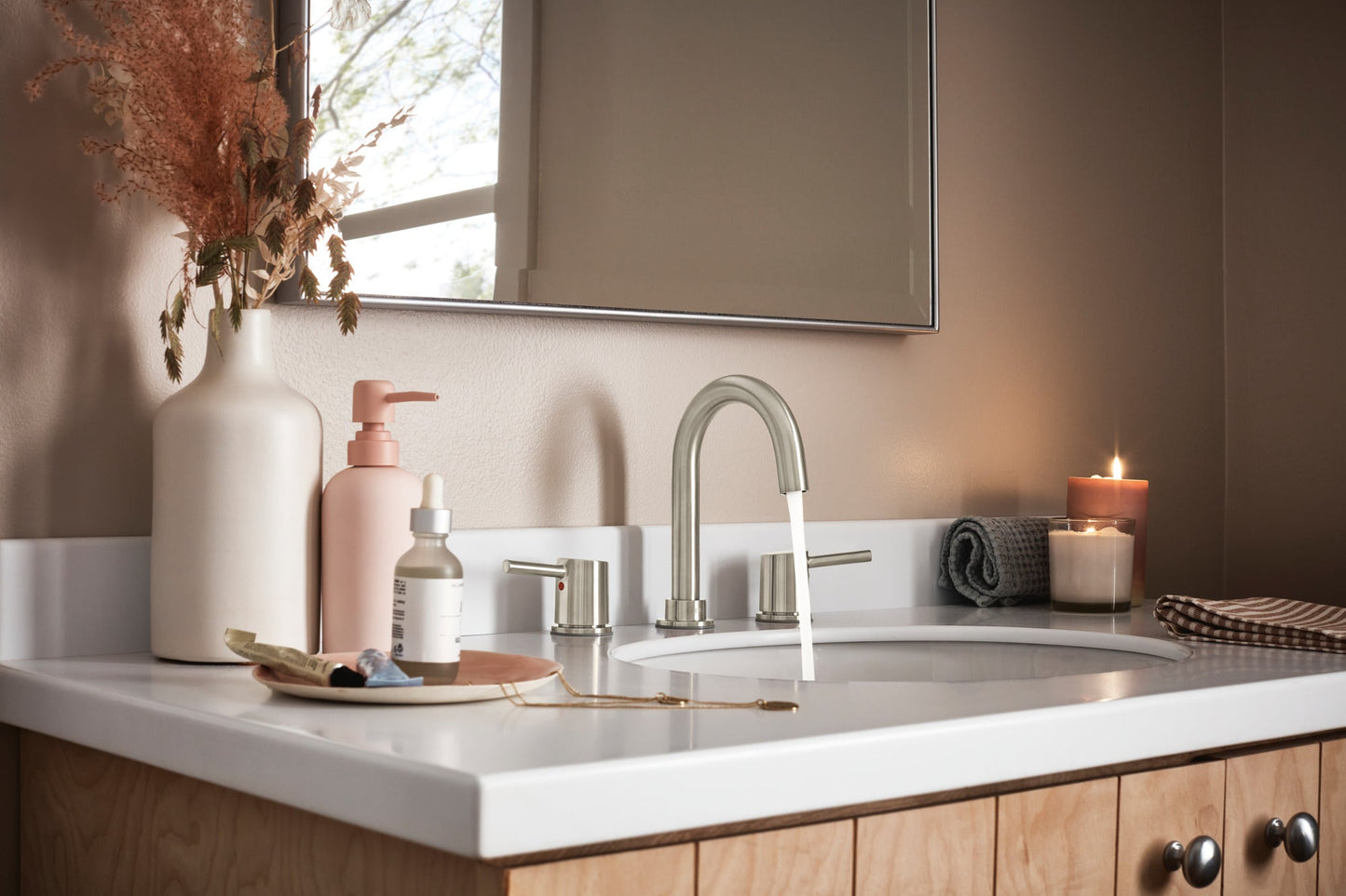 Peerless Precept P3547LF Two Handle Widespread Bath Faucet