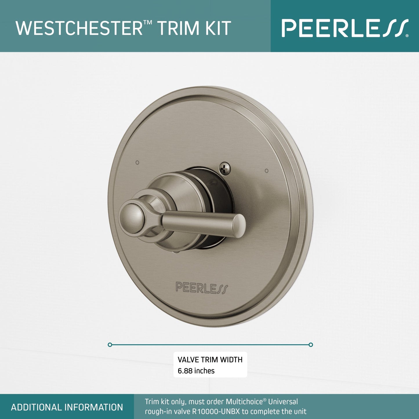 Delta Peerless Westchester:PTT14023 Valve Only Trim 1L 14S