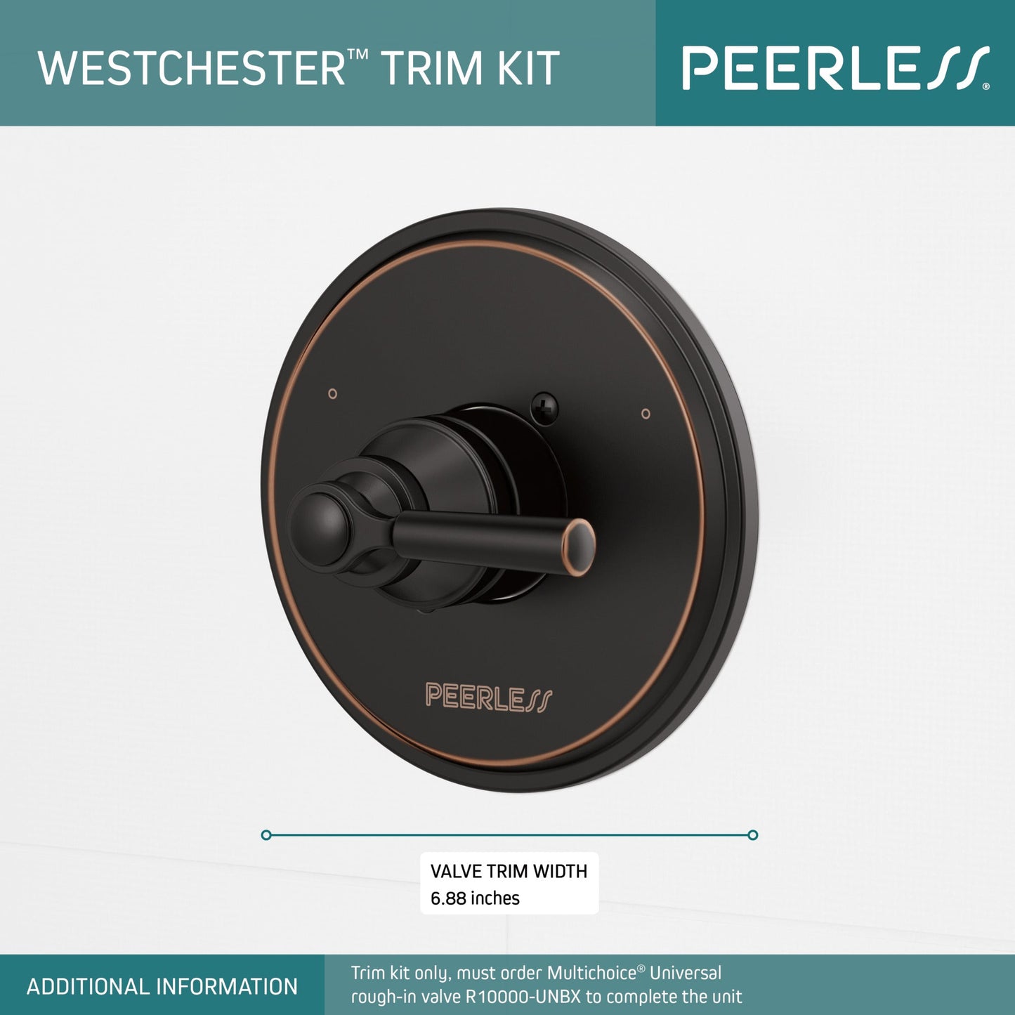 Delta Peerless Westchester:PTT14023 Valve Only Trim 1L 14S