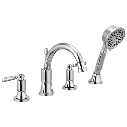 Delta Peerless Westchester:PTT4523 Roman Tub Trim Kit with Hand Shower