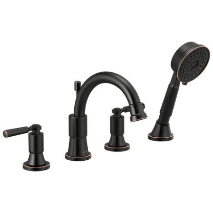 Delta Peerless Westchester:PTT4523 Roman Tub Trim Kit with Hand Shower