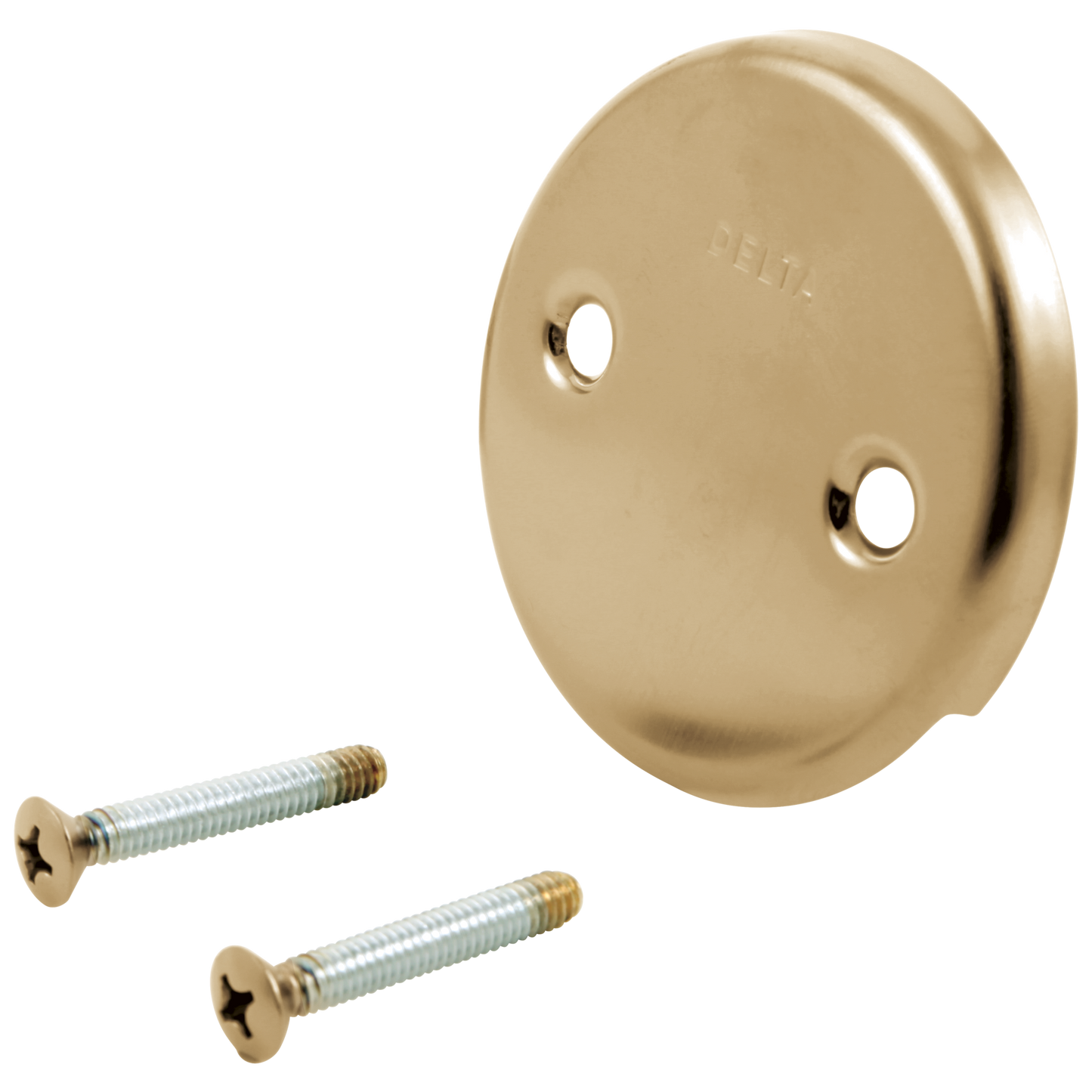 Delta RP31556RB Overflow Plate & Screws - No Trip Lever