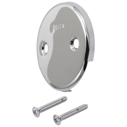 Delta RP31556RB Overflow Plate & Screws - No Trip Lever