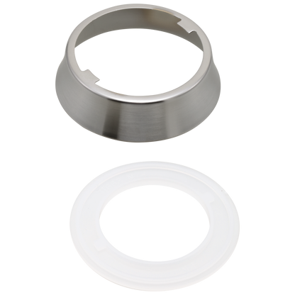 Delta Signature Pullouts RP32528 Escutcheon & Gasket - Pull-Out, Stainless Steel