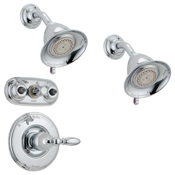 Delta Universal Showering Components RP34355SS Premium 3-Setting Shower Head