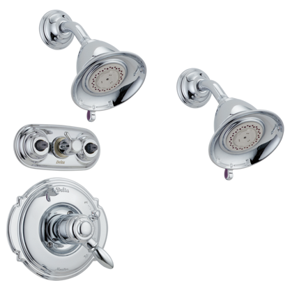 Delta Universal Showering Components RP34355SS Premium 3-Setting Shower Head