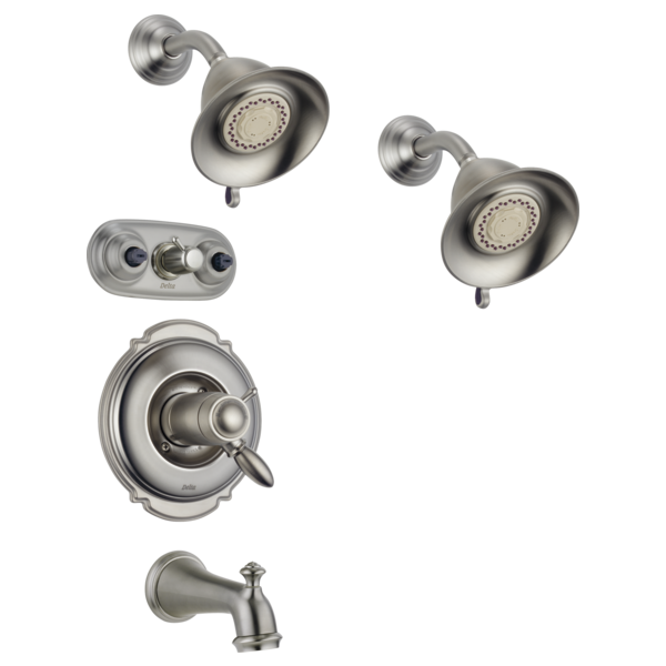 Delta Universal Showering Components RP34355SS Premium 3-Setting Shower Head