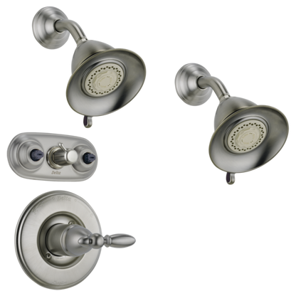 Delta Universal Showering Components RP34355SS Premium 3-Setting Shower Head
