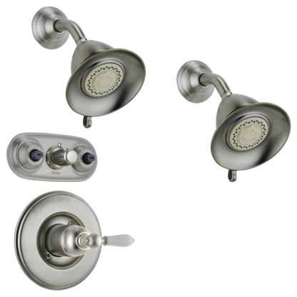 Delta Universal Showering Components RP34355SS Premium 3-Setting Shower Head