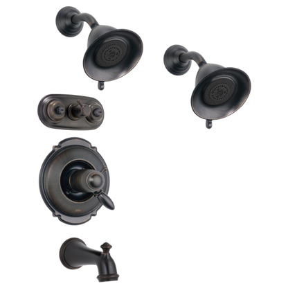Delta Universal Showering Components RP34355SS Premium 3-Setting Shower Head