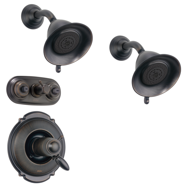 Delta Universal Showering Components RP34355SS Premium 3-Setting Shower Head