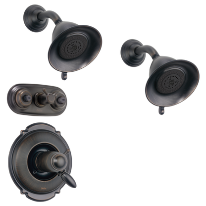 Delta Universal Showering Components RP34355SS Premium 3-Setting Shower Head