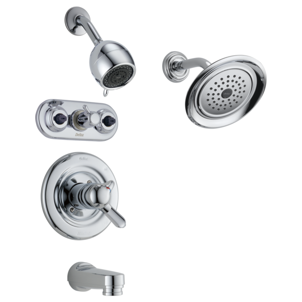 Delta Universal Showering Components RP48686SS Single-Setting Raincan Shower Head