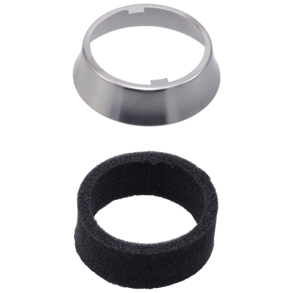Delta RP50389AR Escutcheon & Gasket - Pull-Out, Arctic Stainless