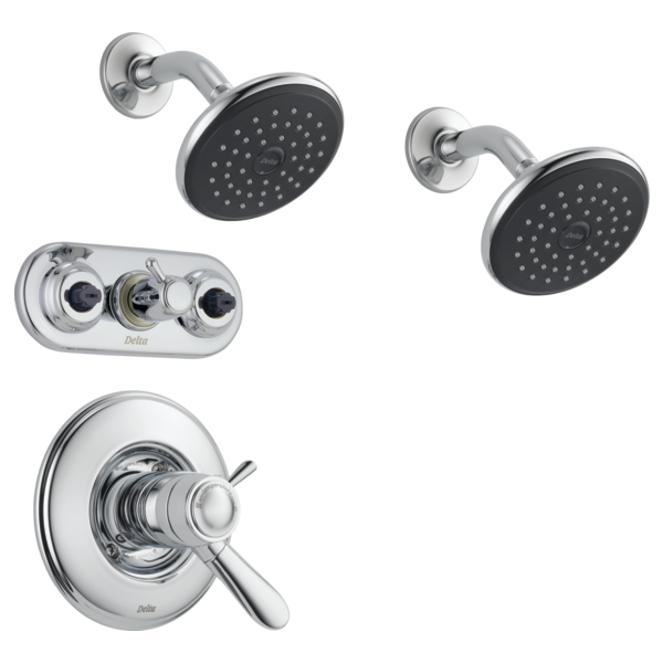 Delta Universal Showering Components RP51305SS Single-Setting Raincan Shower Head