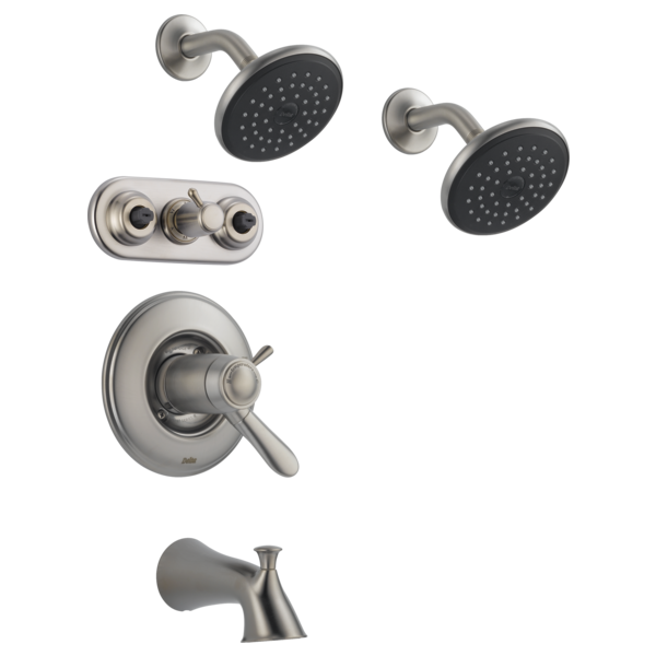 Delta Universal Showering Components RP51305SS Single-Setting Raincan Shower Head