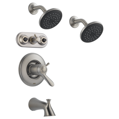 Delta Universal Showering Components RP51305SS Single-Setting Raincan Shower Head