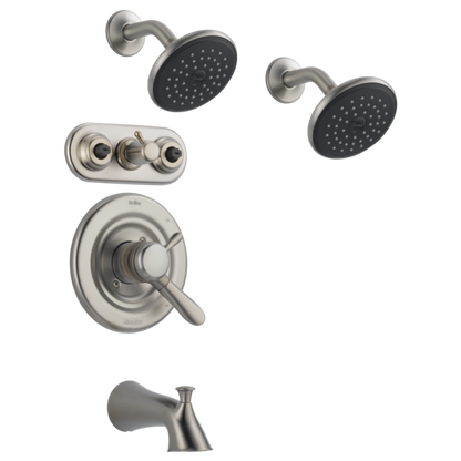 Delta Universal Showering Components RP51305SS Single-Setting Raincan Shower Head