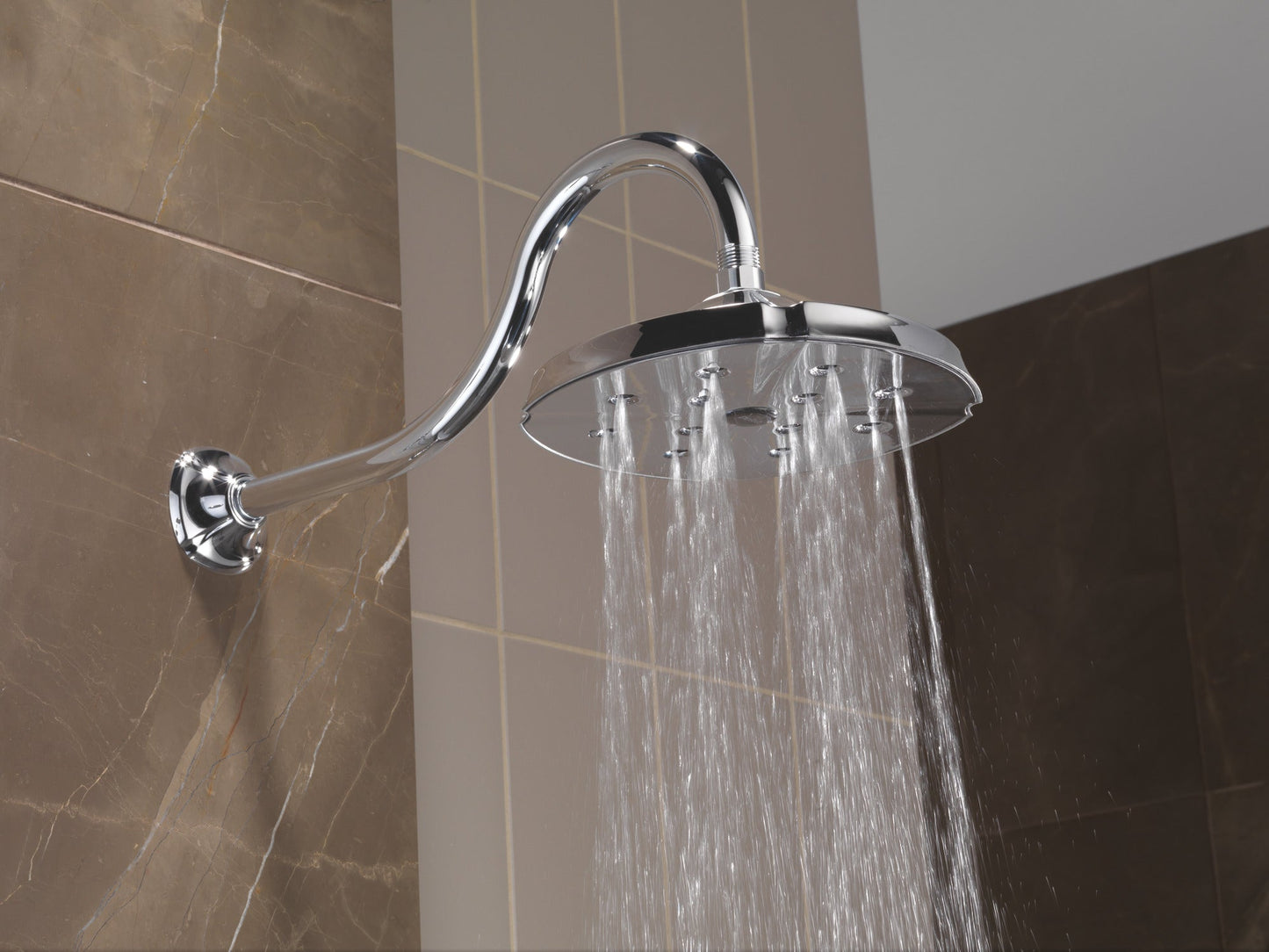 Delta Universal Showering Components RP61274SS H2OKINETIC Single-Setting Raincan Shower Head