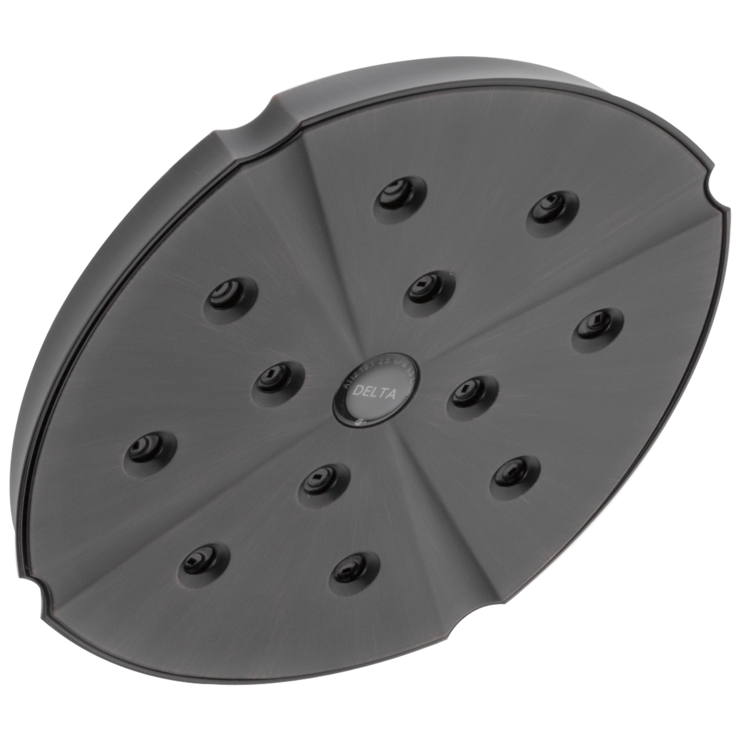Delta Universal Showering Components RP61274SS H2OKINETIC Single-Setting Raincan Shower Head