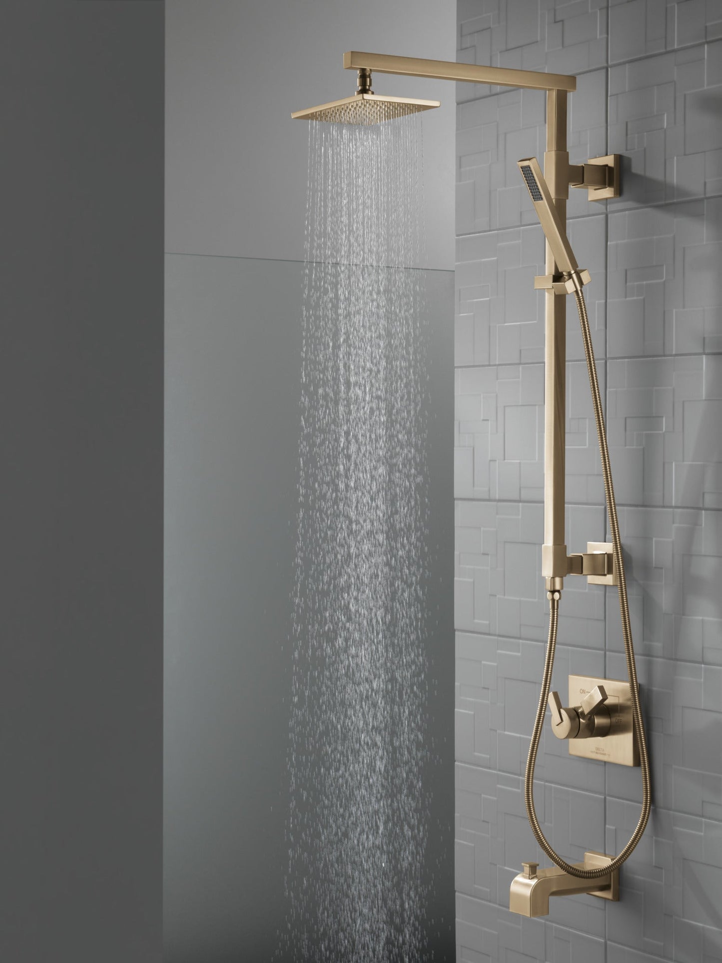 Delta Vero RP62954RB Hand Shower - Rectangular - Roman Tub