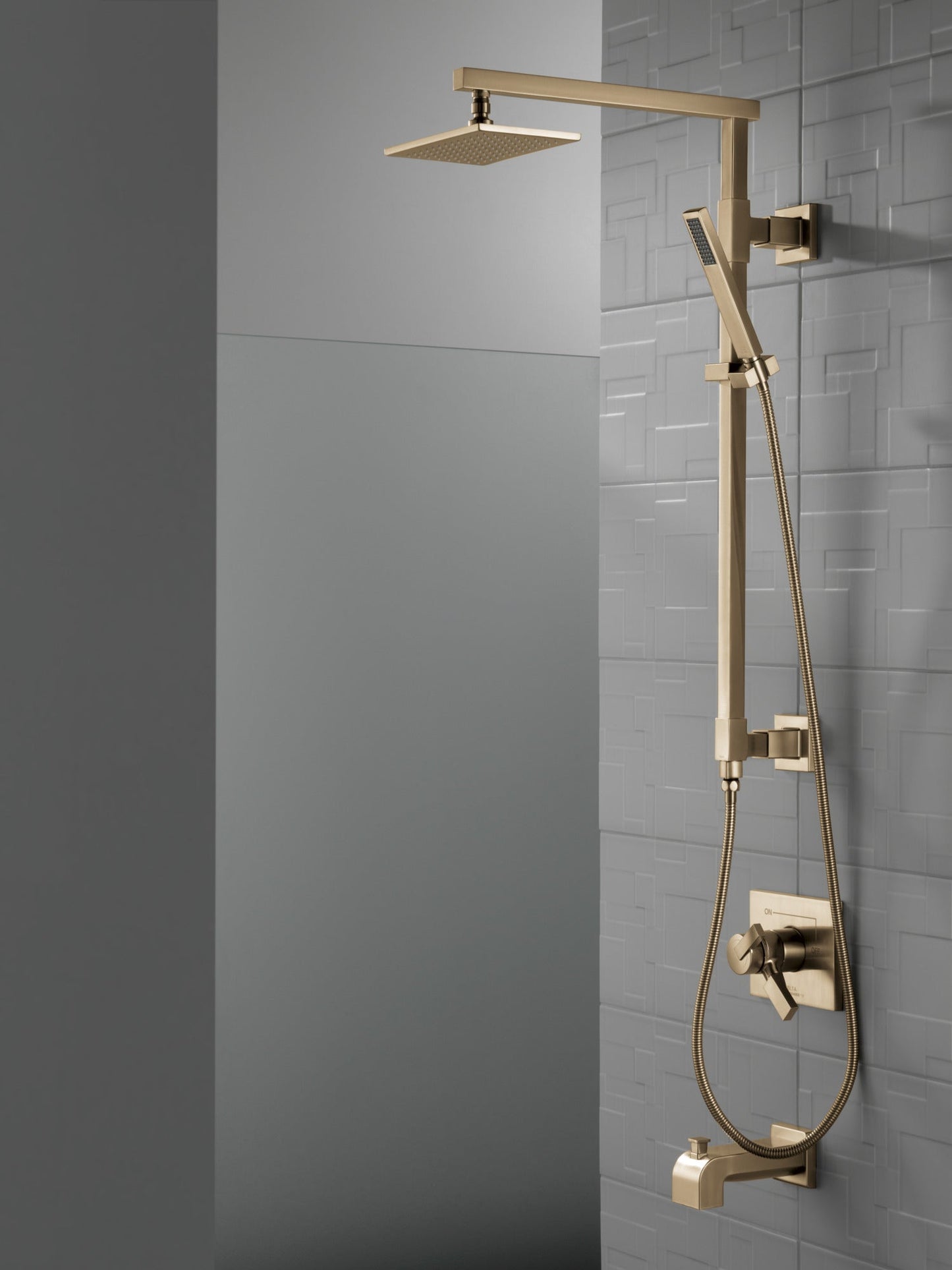 Delta Vero RP62954RB Hand Shower - Rectangular - Roman Tub
