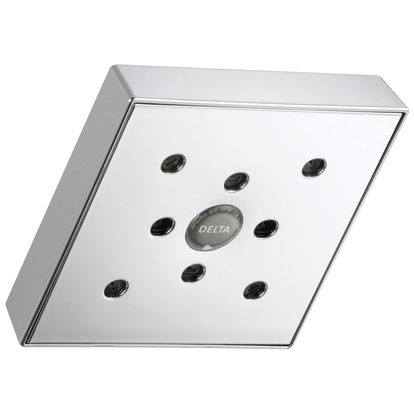 Delta Universal Showering Components RP70171 H2OKINETIC Single-Setting Raincan Shower Head