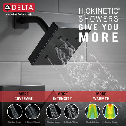 Delta Universal Showering Components RP70171SP H2OKINETIC Single-Setting Raincan Shower Head