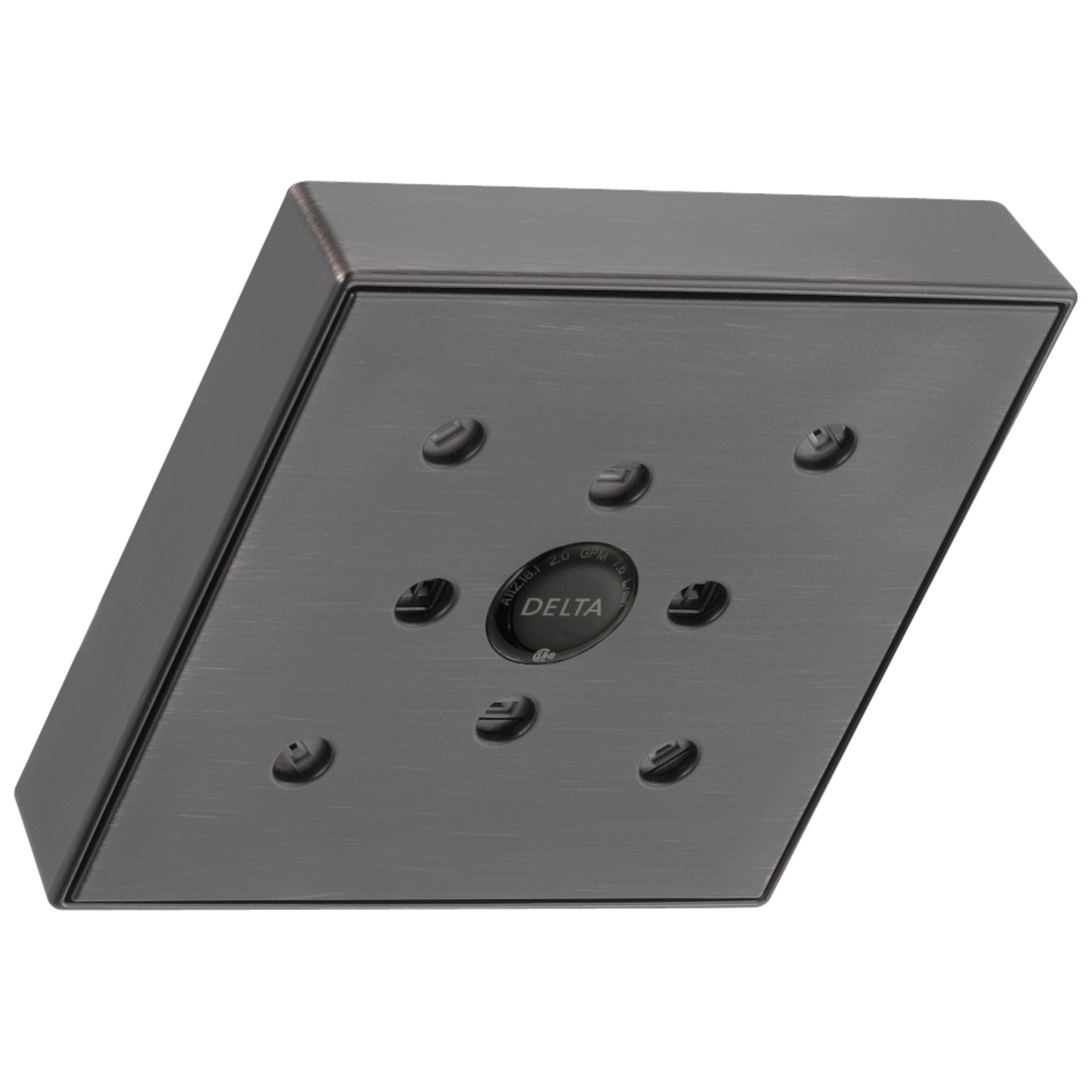 Delta Universal Showering Components RP70171SP H2OKINETIC Single-Setting Raincan Shower Head
