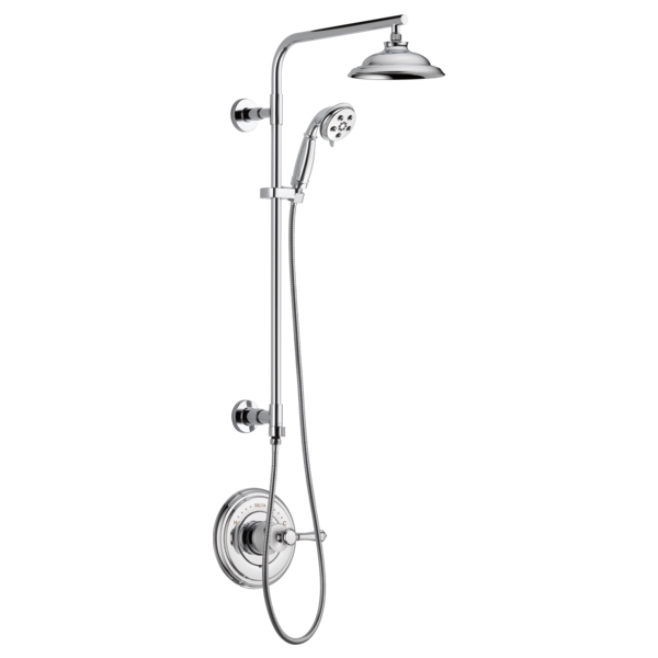 Delta Universal Showering Components RP70172SS H2OKINETIC Single-Setting Raincan Shower Head