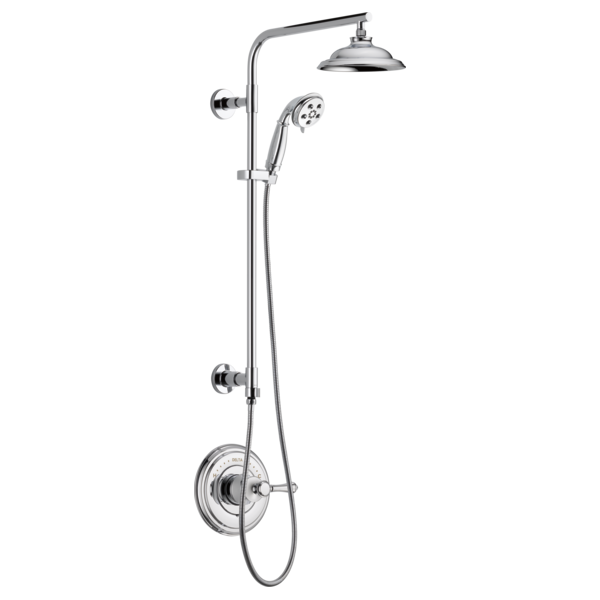 Delta Universal Showering Components RP70172SS H2OKINETIC Single-Setting Raincan Shower Head