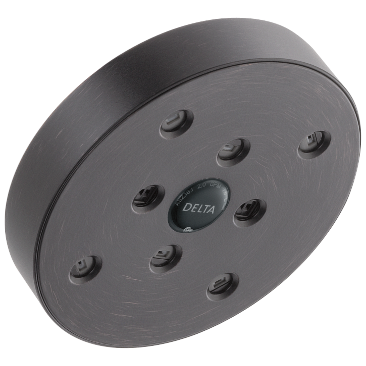 Delta Universal Showering Components RP70175RB H2OKINETIC Single-Setting Raincan Shower Head