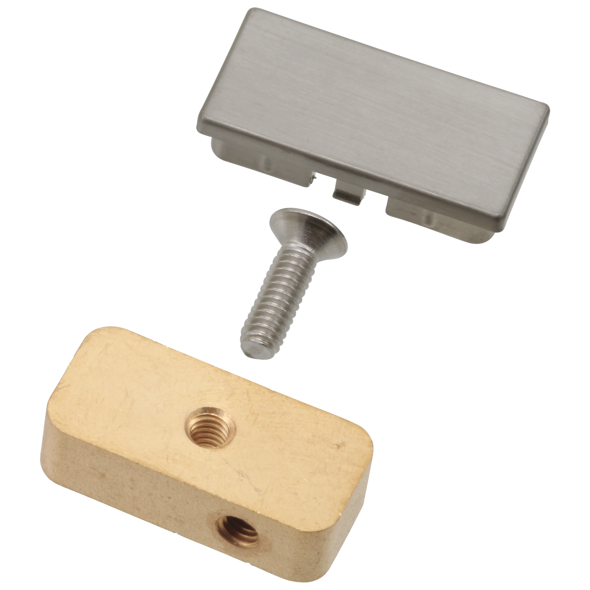 Delta RP72432PN End Cap, Screw & Top Elbow, Stainless Steel