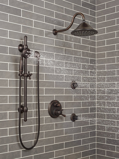 Delta Universal Showering Components RP72568RB Single-Setting Raincan Shower Head