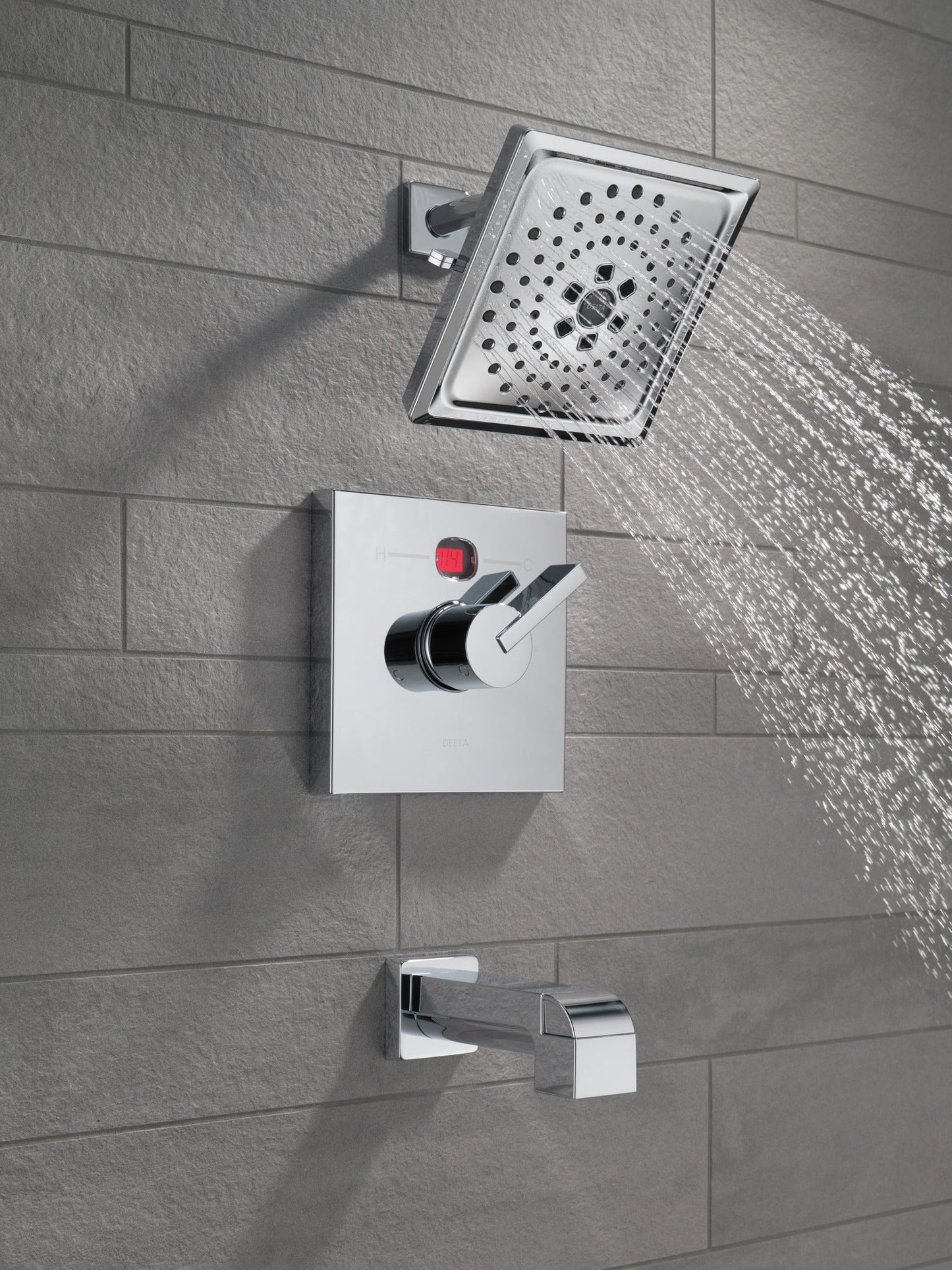 Delta Ara RP75435SS Tub Spout - Pull-Up Diverter