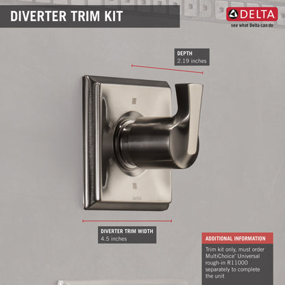 Delta Dryden T11851 3-Setting 2-Port Diverter Trim