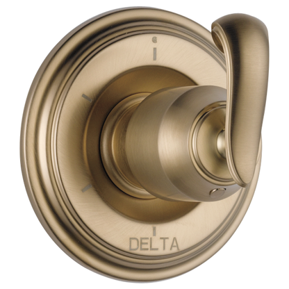 Delta Cassidy T11997 6-Setting 3-Port Diverter Trim - Less Handle