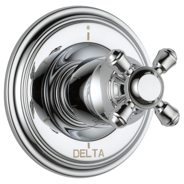 Delta Cassidy T11997 6-Setting 3-Port Diverter Trim - Less Handle
